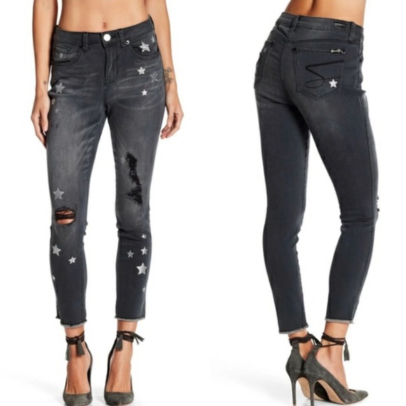 Seven7 High Rise Ankle Skinny Limited Ed.Sz 14 NEW - Picture 1 of 7